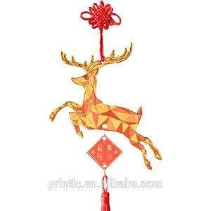 Chinese knot animal design family display car hangings