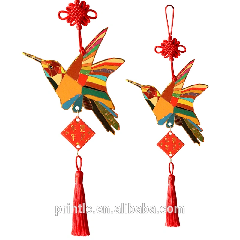 Chinese knot animal design family display car hangings