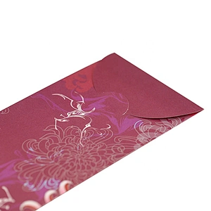 Custom Red Paper envelope Pocket Lucky money pocket New Year Red Gift Envelope