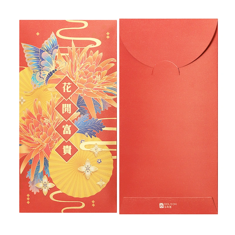 Spring Festival red envelope personality creative benefit is a universal custom size red envelope