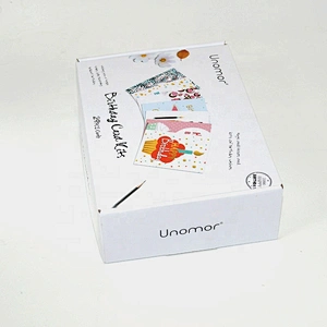 Top Wholesale CMYK Printing One piece Birthday Card Box Set Of 24pt Assorted Premium Greeting Cards With Boxed Assortment