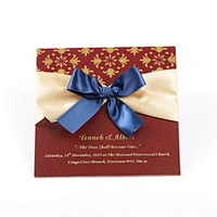 Luxury Hight-End Custom Wedding Card Invitation Box Design Wedding Invitations