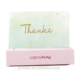 Custom greeting CARDS, custom thank you CARDS with logo envelopes