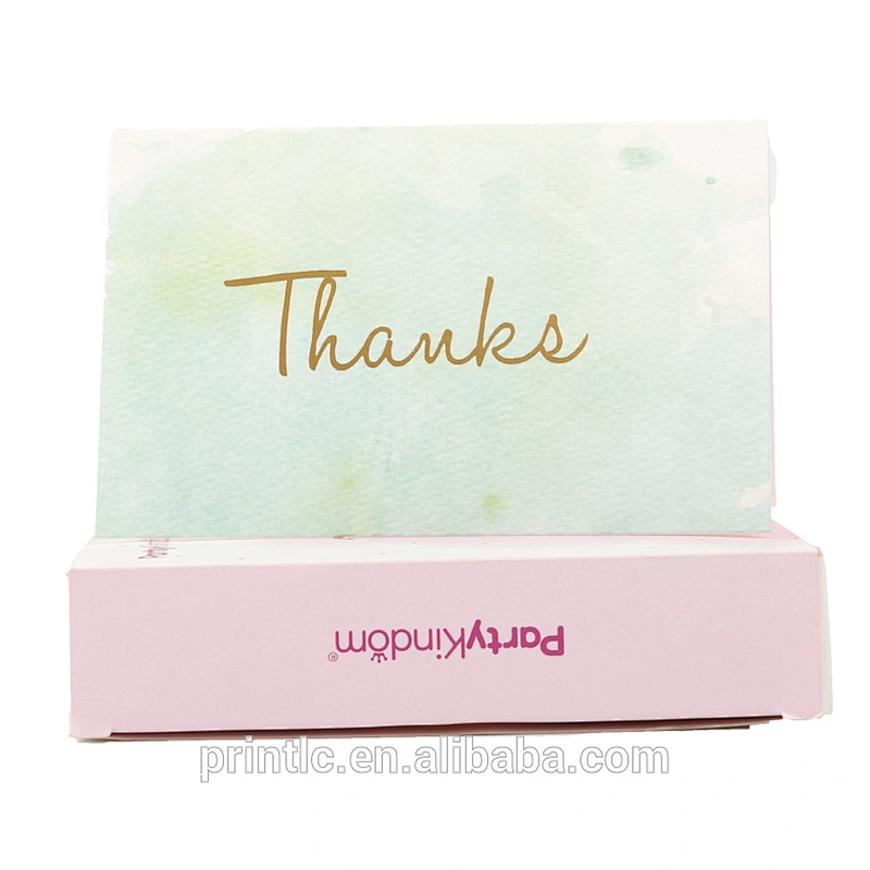 Custom greeting CARDS, custom thank you CARDS with logo envelopes