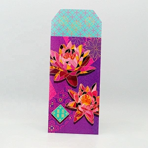 Custom Luxury Chinese Traditional New Year Lucky Money Envelope Red Pocket For Company Promotional Gifts