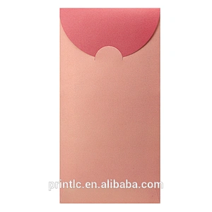 Custom logo design is used to seal lunar New Year envelopes for money packaging