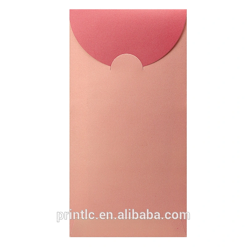 Custom logo design is used to seal lunar New Year envelopes for money packaging