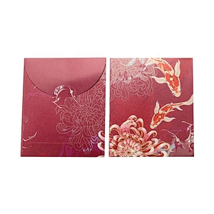 Custom Red Paper envelope Pocket Lucky money pocket New Year Red Gift Envelope