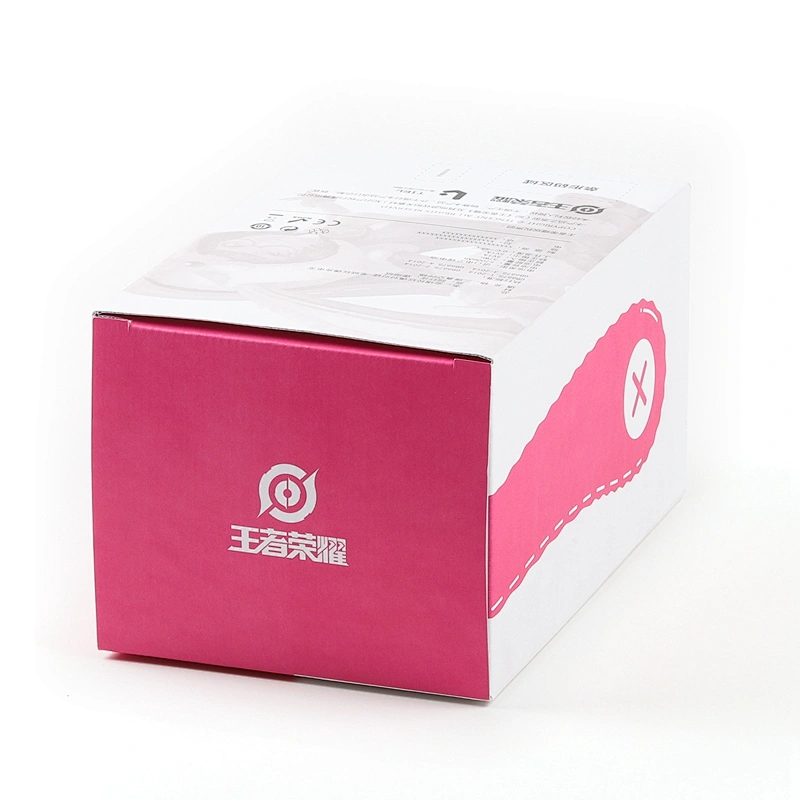 Cheap CMYK Printing Rectangular Flat Folding Printing Papercard Gift With Clear PVC box window packaging laminated boxes