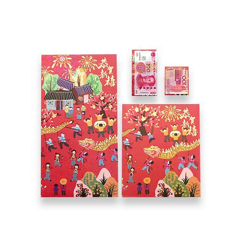 Wholesale New product Chinese New Year Red Envelope Gift Envelope lucky Money Paper Envelope
