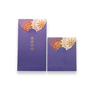 Custom New Product Wholesale Chinese New Year Red Packet Envelpe Lucky Money Envelope With Company logo