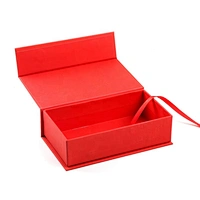 Custom Embossing Logo Rigid Flip TOP Magnetic Closure packaging luxury Cardboard rigid Gift Box