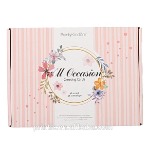 Professional custom festival handmade art postcards postcard printing card design