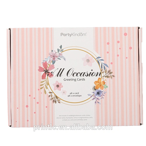 Professional custom festival handmade art postcards postcard printing card design