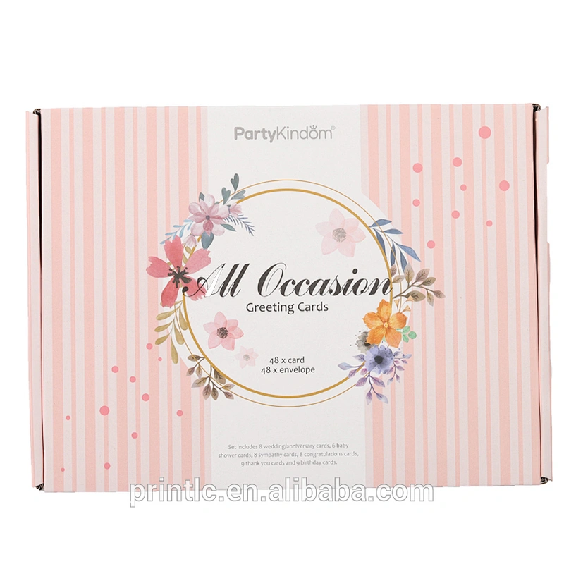 Professional custom festival handmade art postcards postcard printing card design