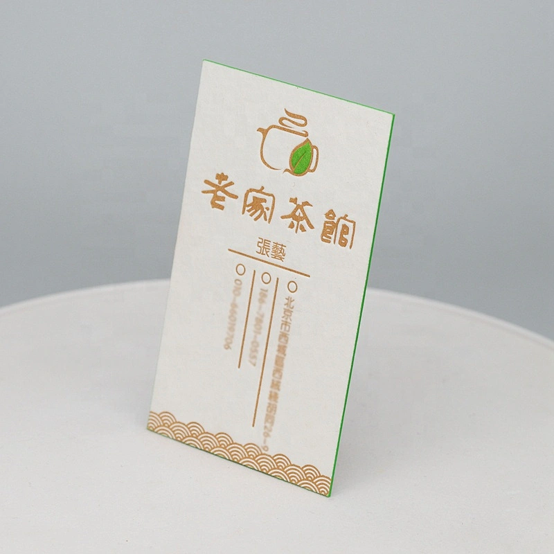 Hot sale custom 32pt foil business cards