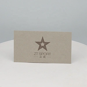 Wholesale Custom Name Card Deboss Business Card Printing