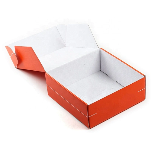 Custom Offset Printing One piece Foldable Corrugated Paper Mailer Small Snack Subscription Box Packaging