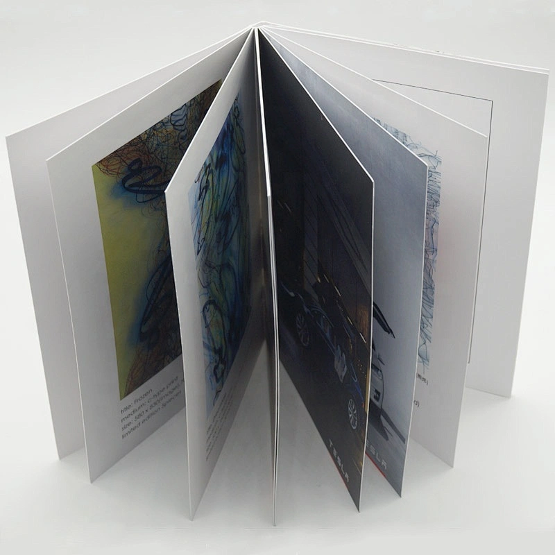 Custom Attractively Designed Full Color Brochure Printing A4 Size Booklet Made In China