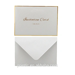 Custom print wedding invitations in full color with an envelope