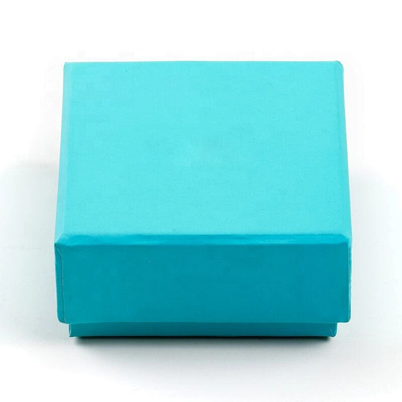 Wholesale Custom Jewelry Boxes Cardboard Necklace Earrings Ring Bracelet Box Sets Packaging Gift Box With Sponge