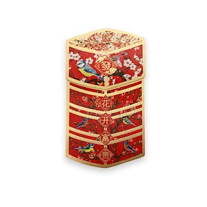 Custom New product Paper New Year Envelope Chinese Red pocket With Special Style