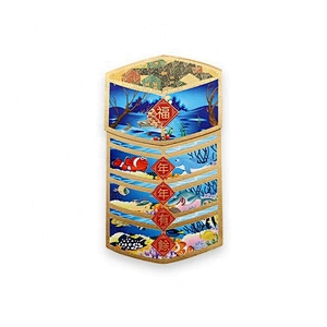 Custom New product Paper New Year Envelope Chinese Red pocket With Special Style
