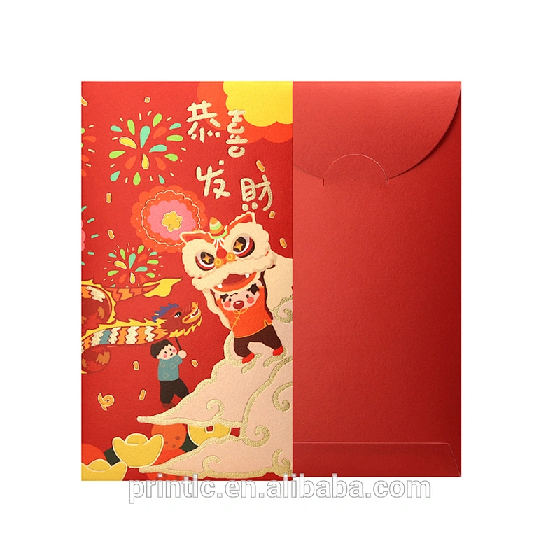 Custom - made Chinese New Year red envelopes Spring Festival gifts