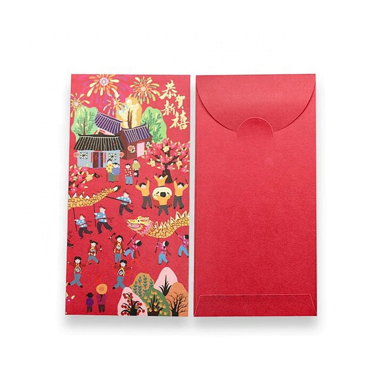 Wholesale New product Chinese New Year Red Envelope Gift Envelope lucky Money Paper Envelope