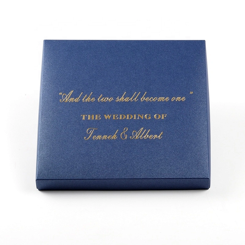 Luxury Hight-End Custom Wedding Card Invitation Box Design Wedding Invitations