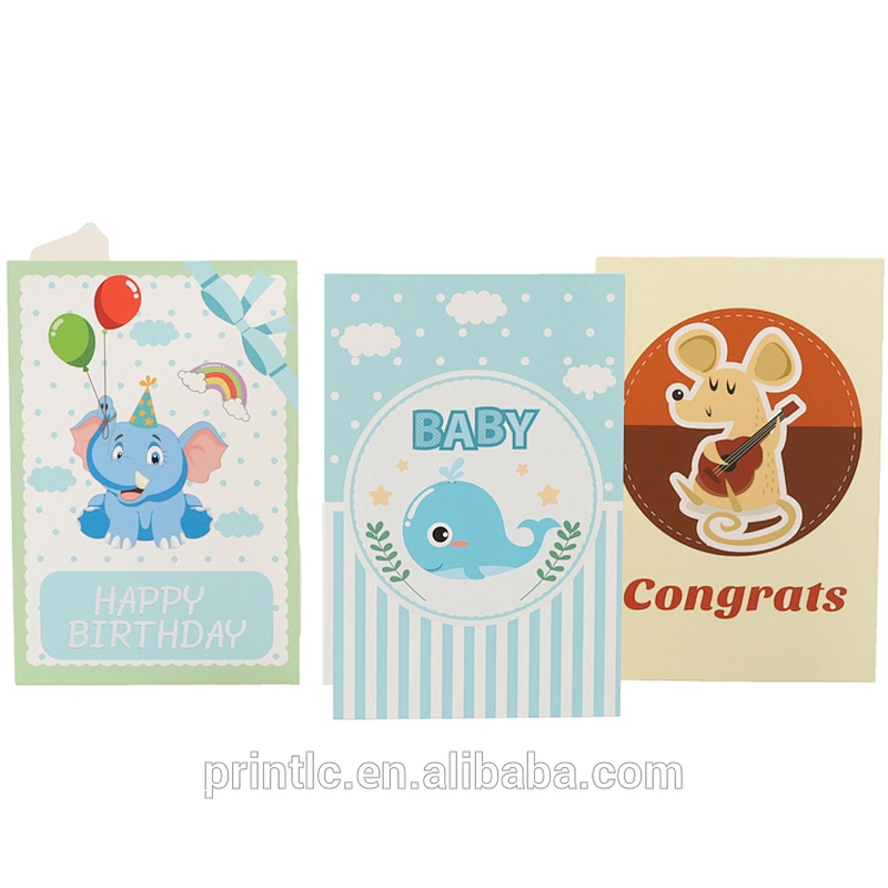 Professional custom festival handmade art postcards postcard printing card design