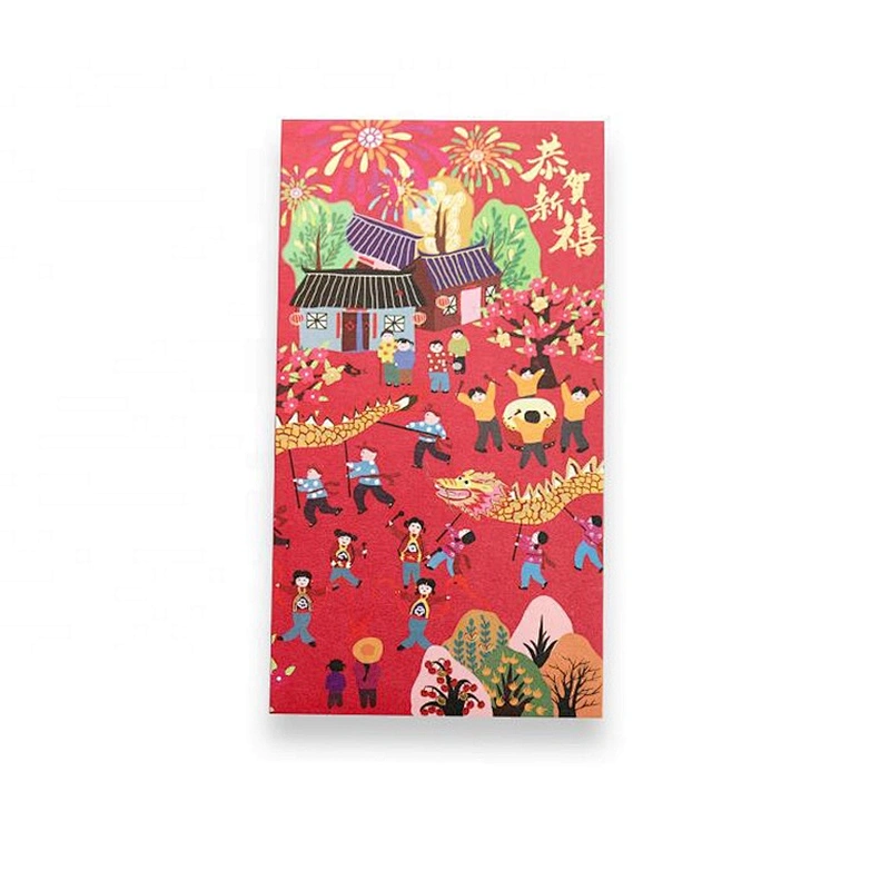 Wholesale New product Chinese New Year Red Envelope Gift Envelope lucky Money Paper Envelope