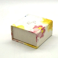Custom Quietly Elegant Glossy Lamination Rigid Cardboard Flip Top Magnetic Box