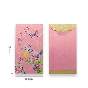 Custom Envelopes Paper Packaging Gift Envelope Red Packet Pearl Paper money Envelope