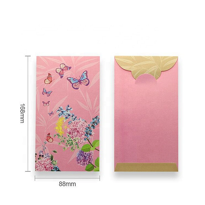 Custom Envelopes Paper Packaging Gift Envelope Red Packet Pearl Paper money Envelope