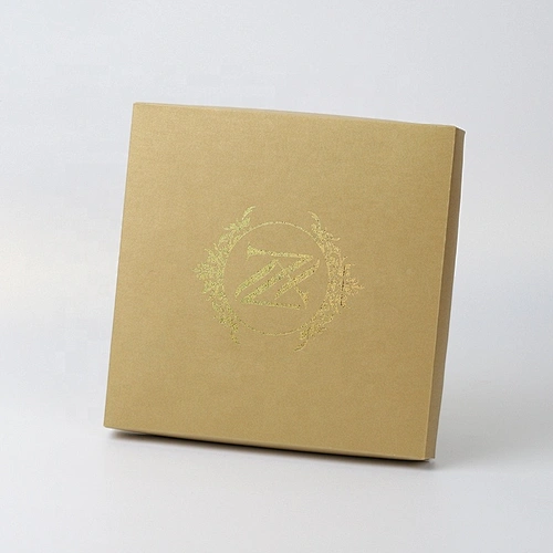 Luxury Gold Wedding Invitation Card Box With Laser Cut Greeting Card Set