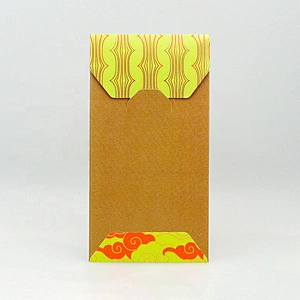 Custom Luxury China Traditional New Year Red pocket Envelope
