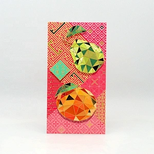 Custom Luxury Chinese Traditional New Year Lucky Money Envelope Red Pocket For Company Promotional Gifts