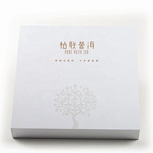Luxury Custom Logo personalized Design Fancy paper cardboard Tea box tray handmade gift box base and lid Packaging