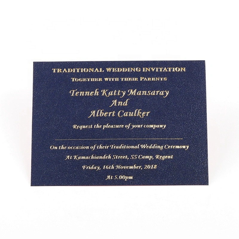 Luxury Hight-End Custom Wedding Card Invitation Box Design Wedding Invitations