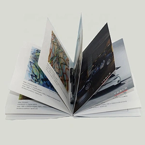 Custom Attractively Designed Full Color Brochure Printing A4 Size Booklet Made In China