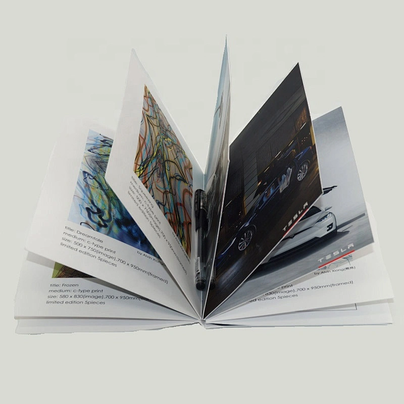 Custom Attractively Designed Full Color Brochure Printing A4 Size Booklet Made In China