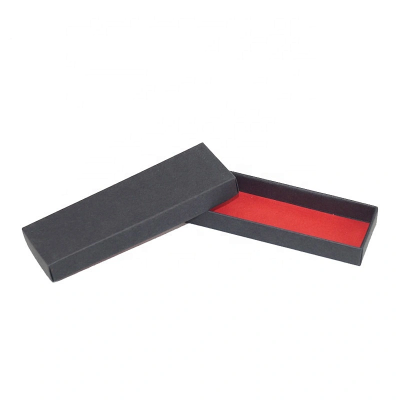 Custom Black Matt Lamination Rigid Rectangle Paper Cardboard Packing Gift Box Set With Lid For Flower Box