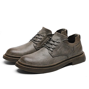 Newest Classic Work Business Men Leather Shoes Lace up Dress Shoes Wholesale