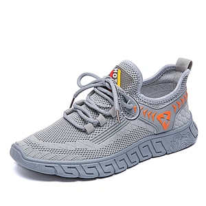 New Style Fashion Fly knit Sports Breathable Casual Running Shoes for Men