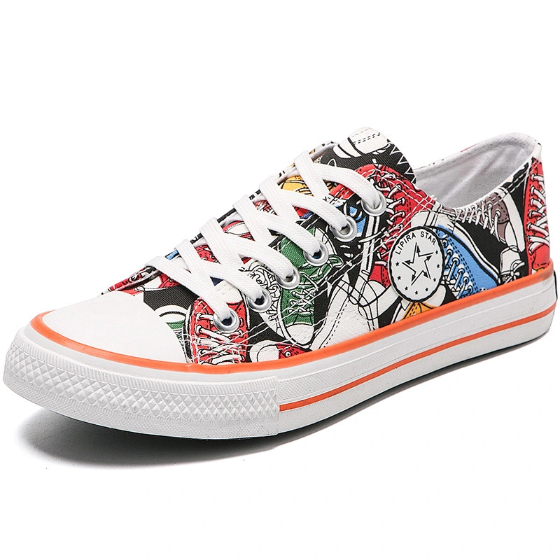 Classic Fashion Style Men Outdoor Casual Canvas Board Shoes