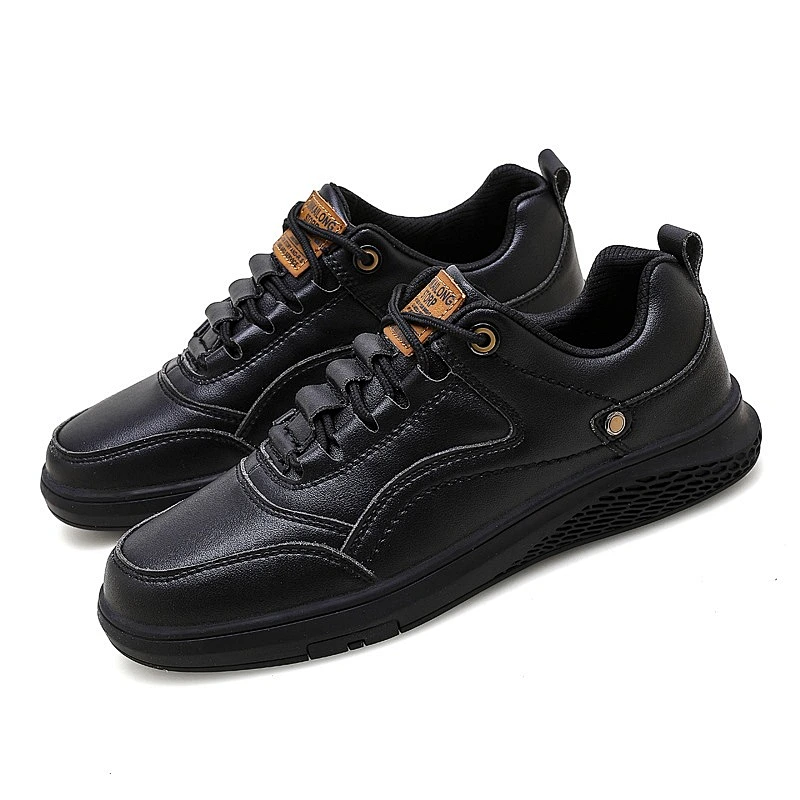 High Quality Fashion Men PU Casual Sports Sneaker Shoes