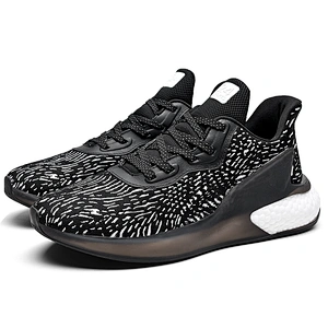 Hot Sale High Quality Men Fly knit Sports Casual Athletic sneaker Shoes