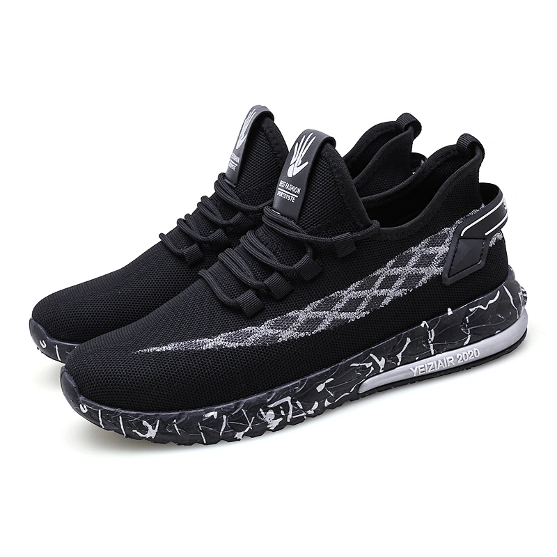 New Style Fly knit Men Casual Sports Sneaker Shoes