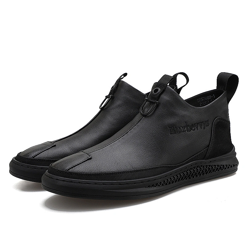 Hot Sale Men driving Casual slip on loafers leather Shoes